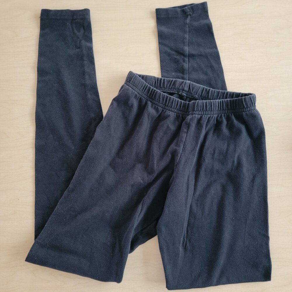 Xhilaration Small Youth Girl's Black Leggings